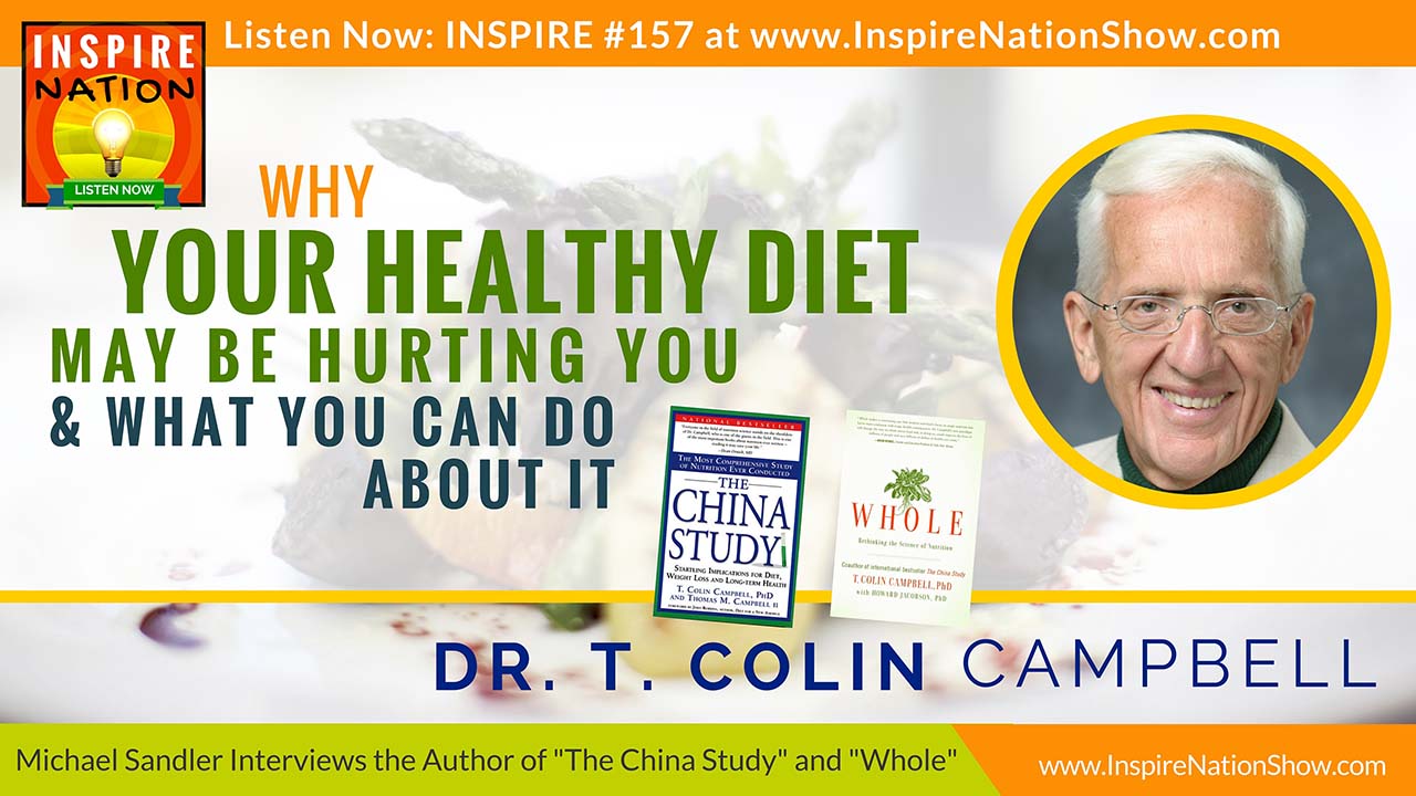 Listen to Michael Sandler's interview with Dr. T Colin Campbell on "The China Study"