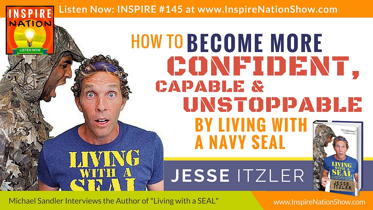 Listen to Michael Sandler's funny interview with Jesse Itzler. It'll make you laugh!