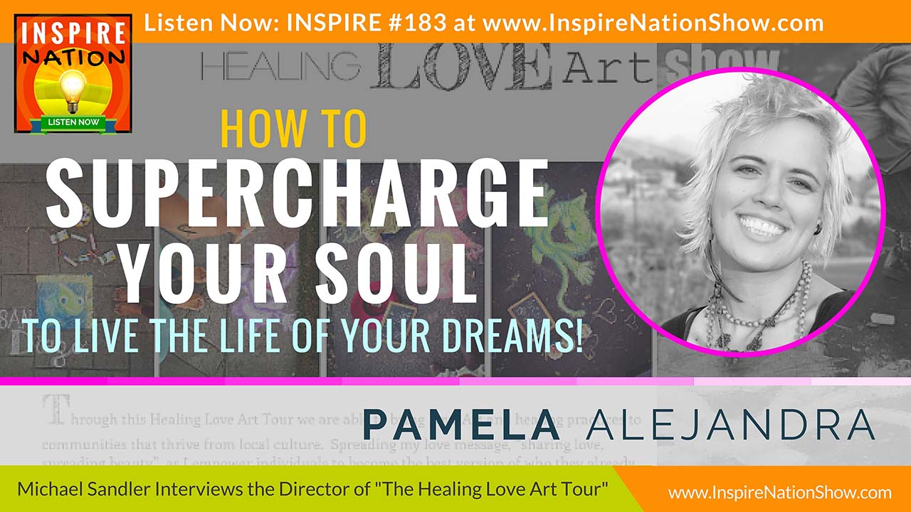 Listen to Michael Sandler's interview with Pamela Alejandra about art therapy and self-empowerment!