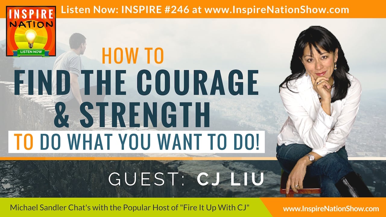 Listen to Michael Sandler's talk with CJ Liu on finding the courage to pursue your dreams!