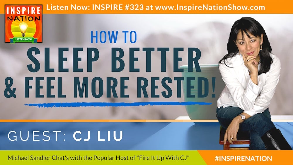 Listen to Michael Sandler & CJ Liu chat about how to get a better night's sleep!