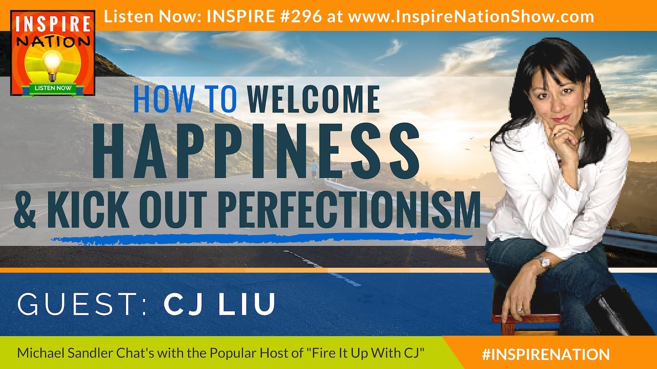 Listen to Michael Sandler & CJ Liu discuss how to get over perfectionism!