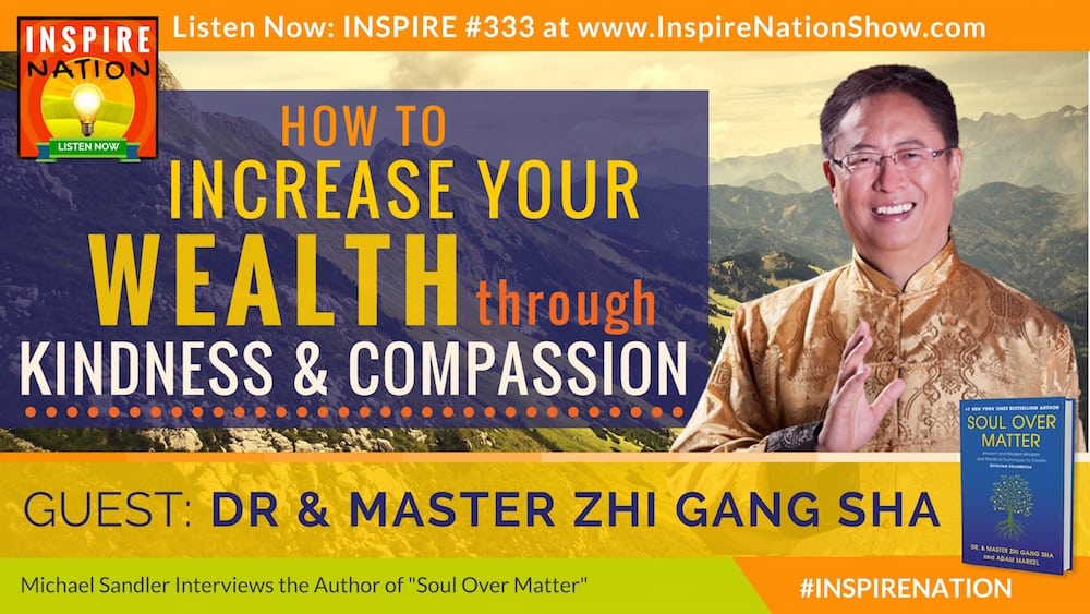 Listen to Michael Sandler's interview with Master Sha on Soul Over Matter!