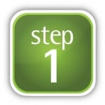 step 1 - green