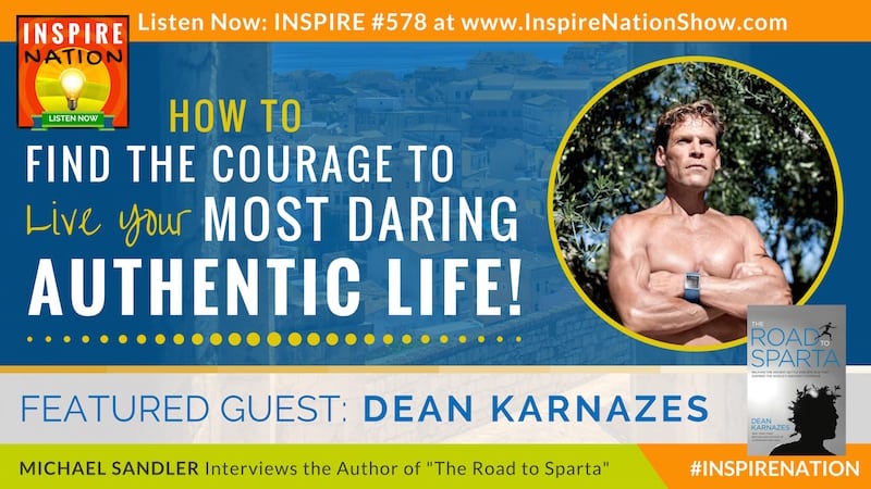 Michael Sandler interviews ultramarathon runner, Dean Karnazes on his latest book, The Road to Sparta!