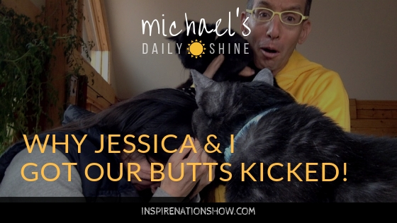 Why Jessica and Michael Sandler recently got their butts kicked.