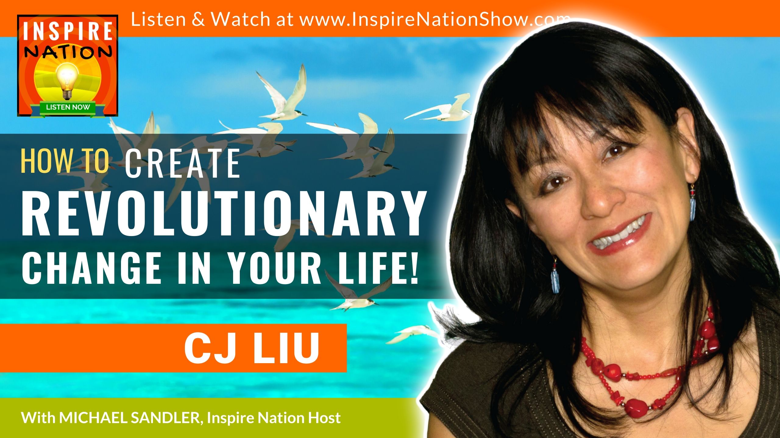Michael Sandler and CJ Liu chat about what it takes to make revolutionary change in your life!
